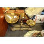 Brass Avery Shop Scales & Weights
