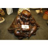 Japanese Netsuke Buddha - resin