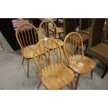 4 Windsor Ercol Chairs