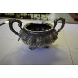 Silver 2-Handled Sugar Bowl 450g