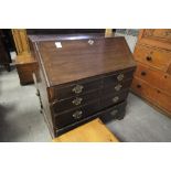 19th Century mahogany bureau