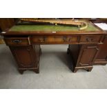 Twin Pedestal Desk