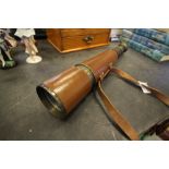 Broadhurst, Clarkson & Co 4 Draw Telescope with Strap