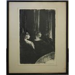 John Copley (1875-1950) - Print - Three Stages of Womanhood, 48cm x 24cm, signed in pencil to margin