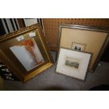 Claude Rowbotham Engraving and Selection of Prints & Watercolours