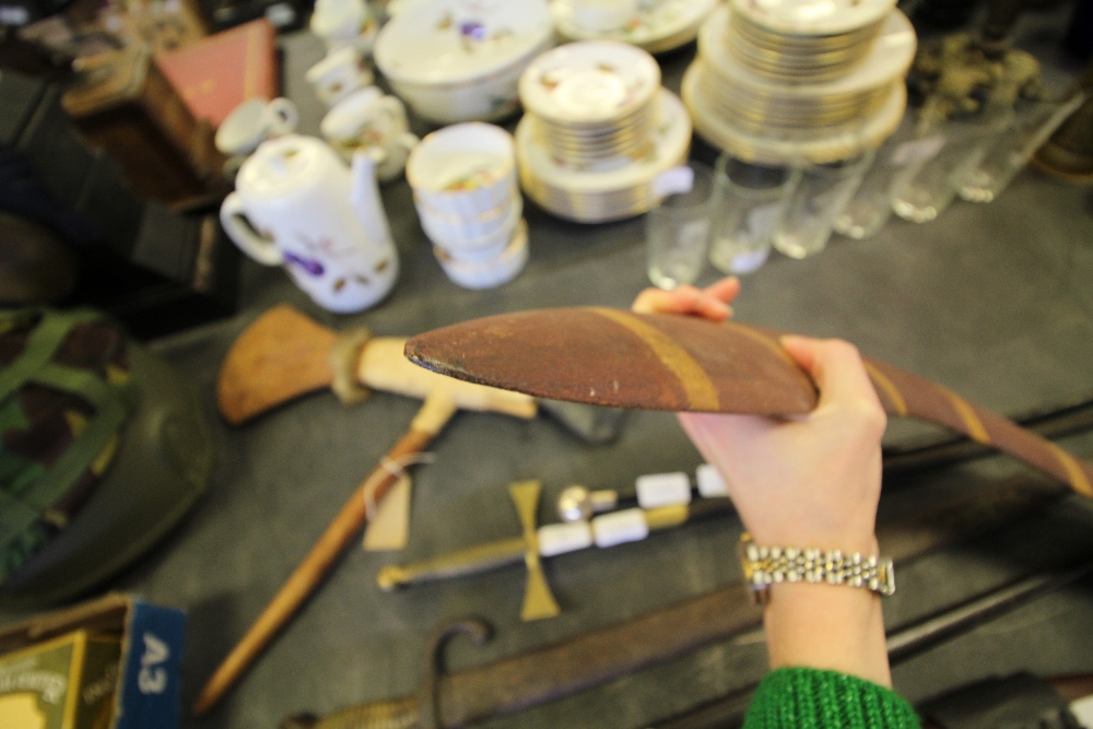 Papua New Guinea Axe & Boomerang - Image 14 of 14