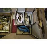Box of Vintage Ladies Shoes