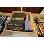 Quantity of mixed Folio Society volumes inc Sackville West [Vita] St Joan of Arc, all with slip
