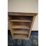 Pine Open Bookcase