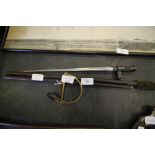 Bayonet, Gun Barrel Cleaner & WWI Brass Kit Bag Clasp