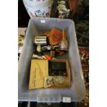 Box of Mixed Militaria inc Trench Art