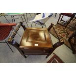 Edwardian Mahogany Commode