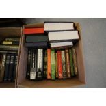 Quantity of mixed Folio Society 'Literature' vols inc Raymond Chandler, all with slip cases