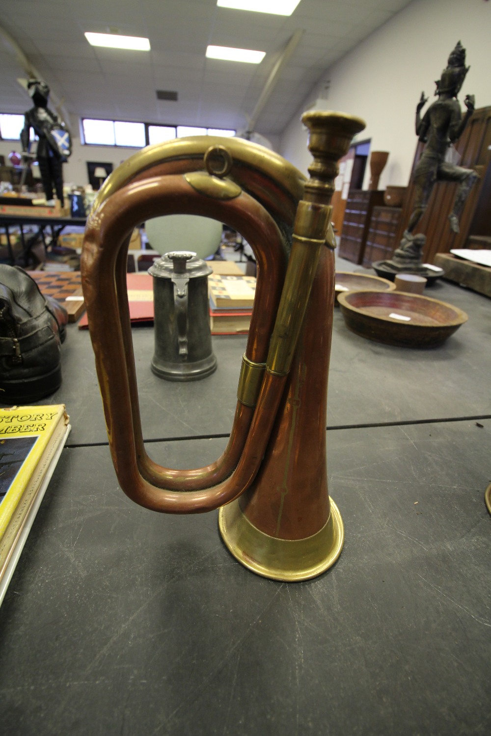 Copper & Brass Bugle - Image 2 of 2