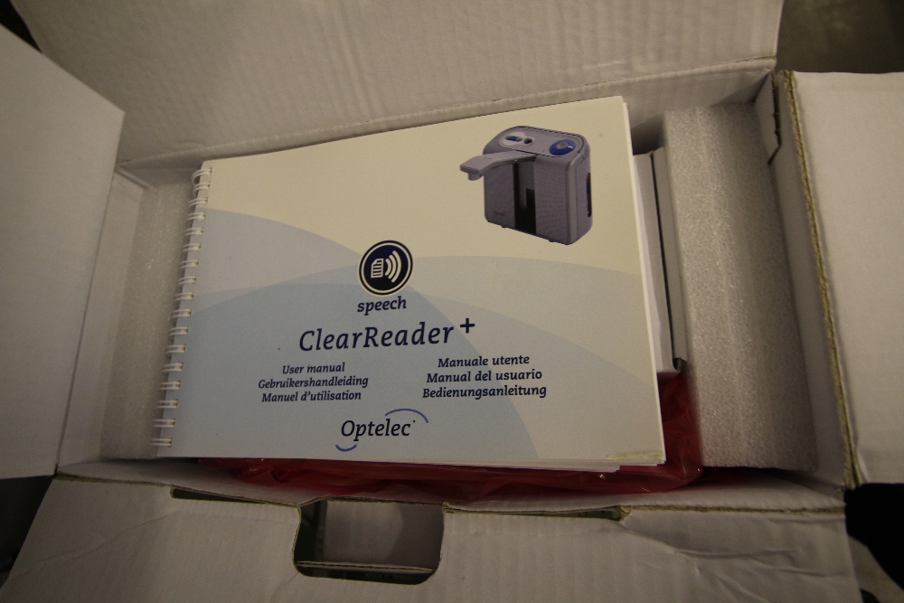 Optelec Clear Reader Basic, boxed - Image 2 of 2