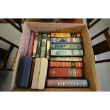 Quantity of mixed Folio Society volumes inc James [Lawrence] Rise & Fall of the British Empire,