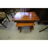 Nest of 3 Sapele Tables