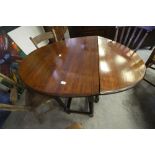 Oak Gateleg Table