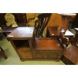 Oak Telephone Table