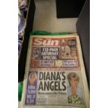 Princess Diana Newspapers