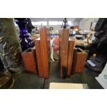 Pair of Bookends (Made from the teak from HMS Terrible and Birmingham)