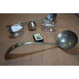 Pewter Ladles, Table Lighters etc