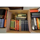 Quantity of mixed Folio Society 'Literature' volumes inc 4 Graham Greene, all with slip cases