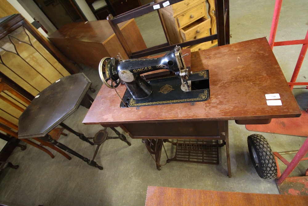 Singer Treadle Sewing Machine