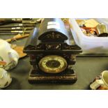 Victorian Slate Mantel Clock