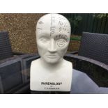 Vintage Phrenology Head by L N Fowler