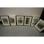 6 Bruce Bairnsfather prints