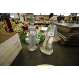 2 Lladro Figures