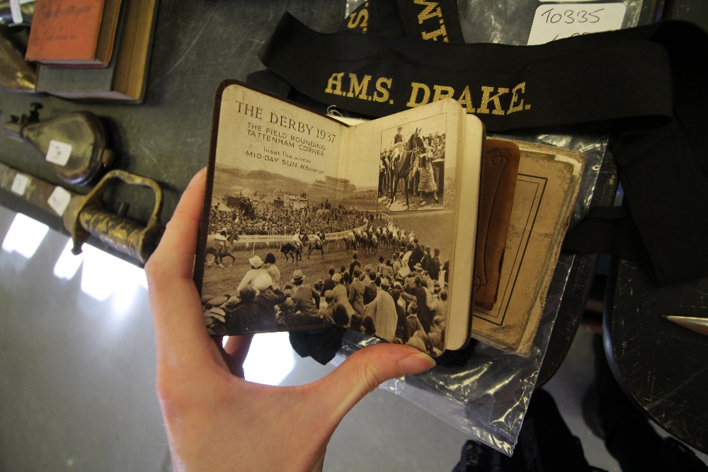 Group including National Identity Cards, Naval Hat Ribbons etc - Image 2 of 13