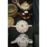 Selection of Teapots including Portmeirion, Hornsea & Price Bros