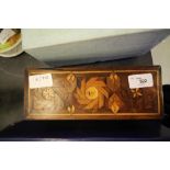 Inlaid Rosewood 2 Division Box