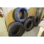 collection of 12 various tyres