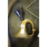 1920/30's Brass Car Horn with Fixing Bracket