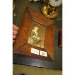Victorian oak framed Pears print - Bubbles