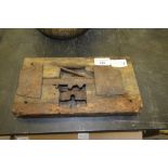 17th Century Metal & Wood Lock - needs key