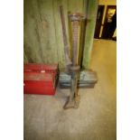 Vintage hand crank jack