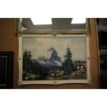 Large Oil on Canvas - The Matterhorn