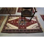 Afghan Beloch Rug (small hole to rug)