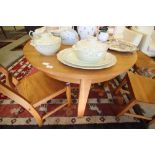 Oak Round Table