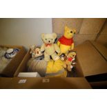 Box of Soft Toys, Teddy Figures etc