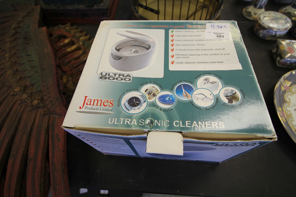 Ultrasonic jewellery cleaner