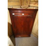 Georgian corner cupboard