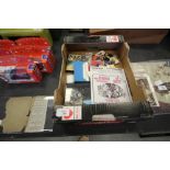 Box of reproduction music memorabilia