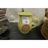 Kendal studio pottery tankard, Carlisle Pageant of Motoring