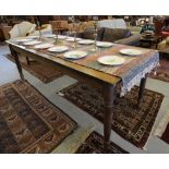 1970's Oak Dining Table