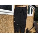 Mens XL Reissa Teflon Dupont Waterproof Motorcycle Trousers